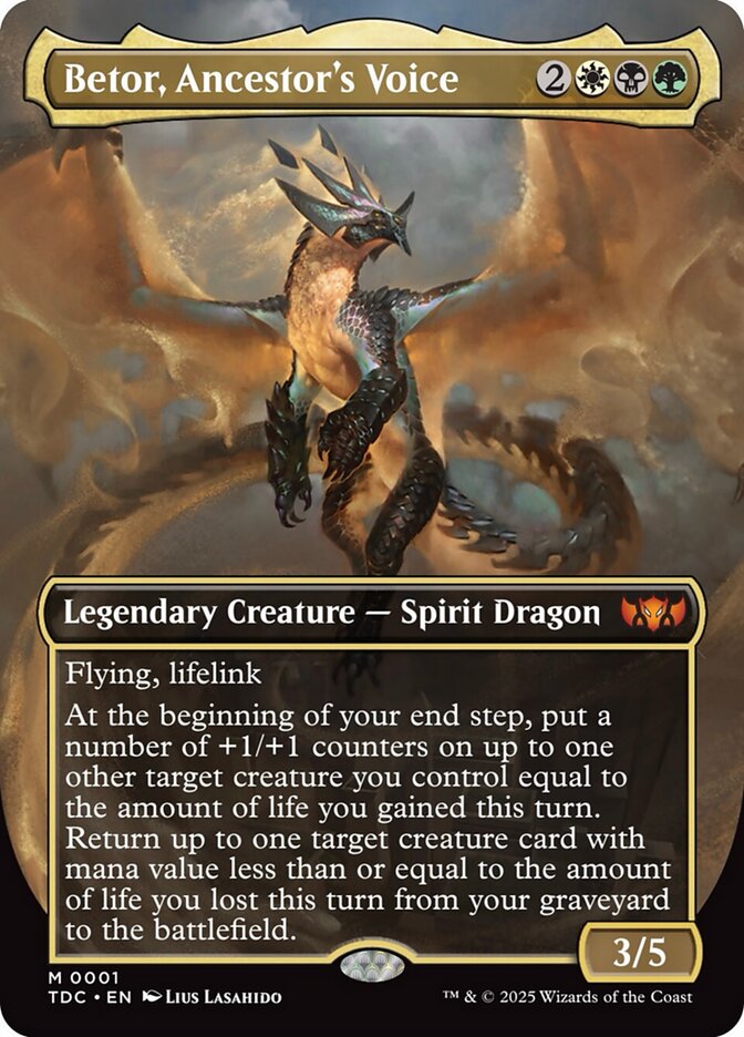 Betor, Ancestor's Voice front