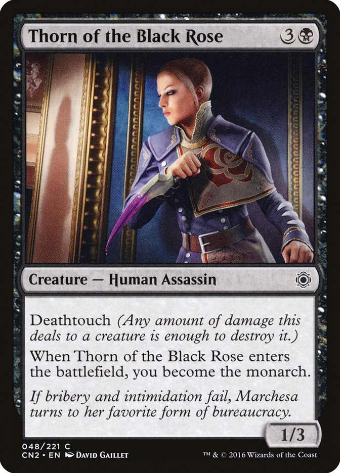 Thorn of the Black Rose front