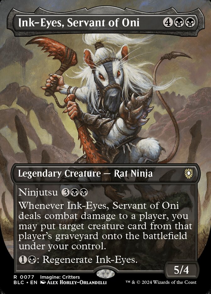 Ink-Eyes, Servant of Oni front