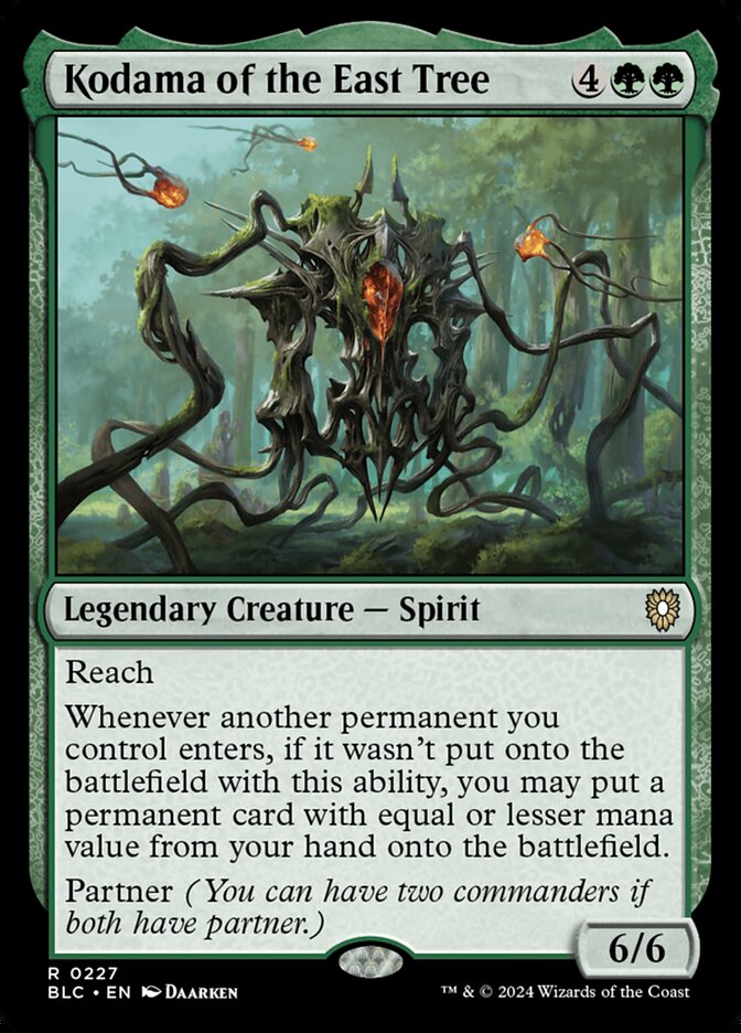 Kodama of the East Tree front