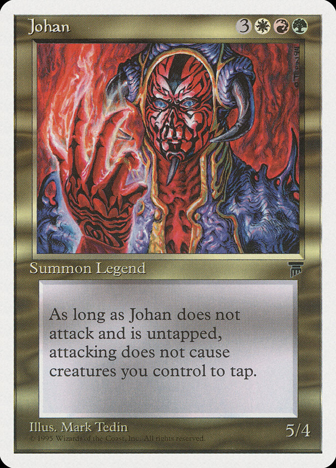 Johan front