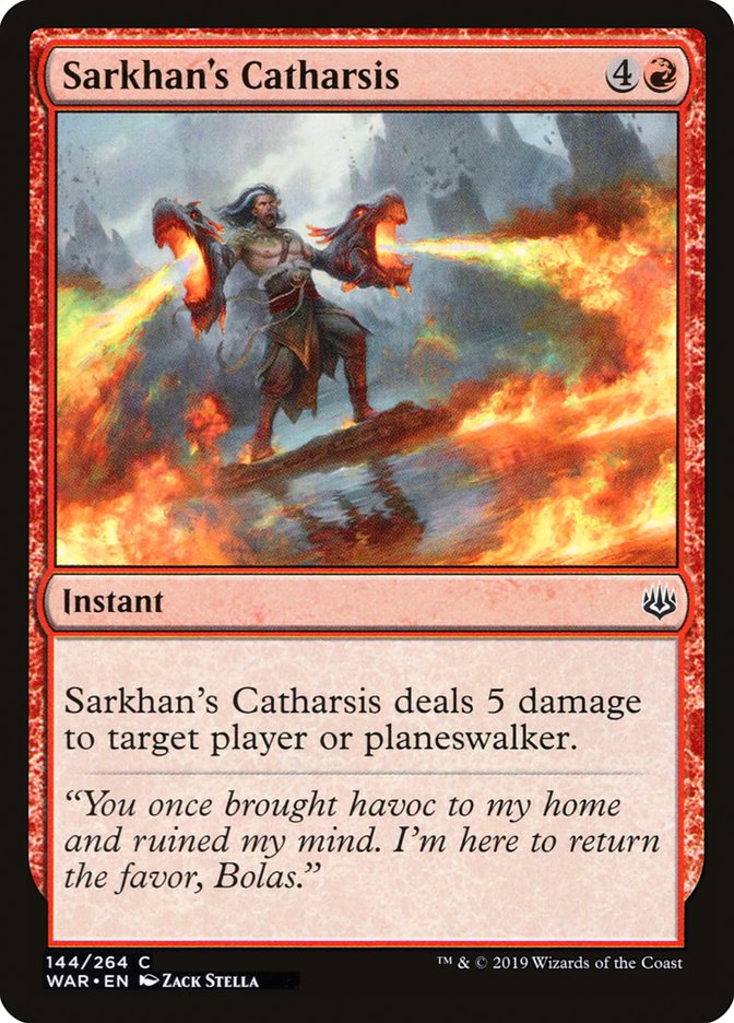 Sarkhan's Catharsis front