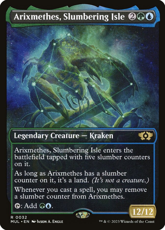 Arixmethes, Slumbering Isle front
