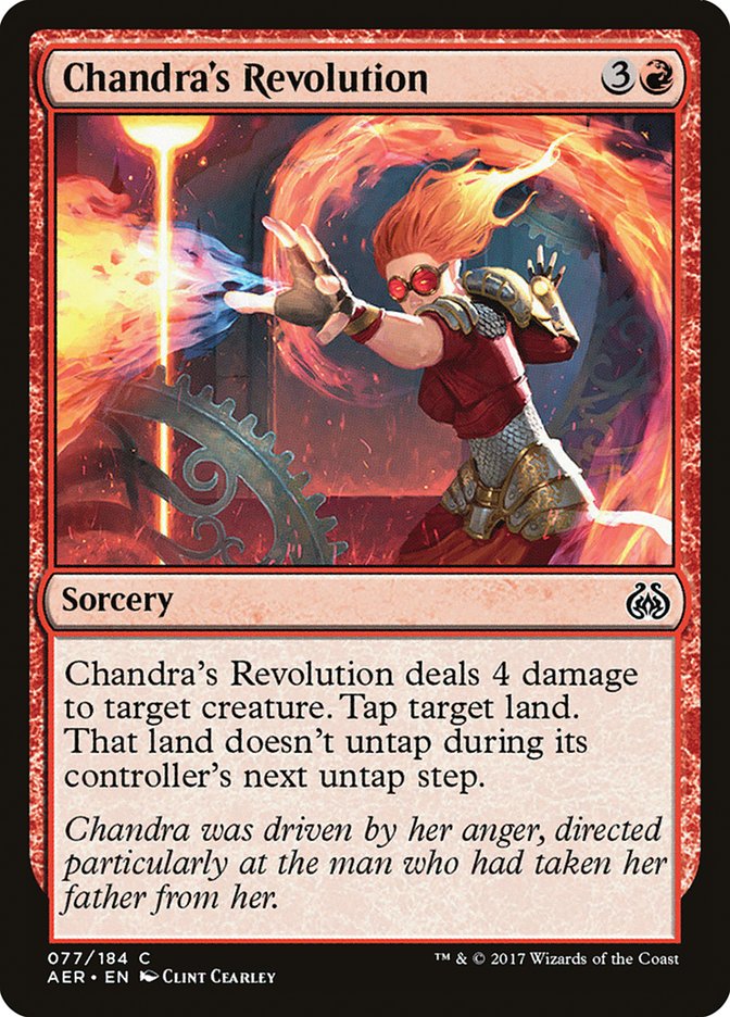 Chandra's Revolution front