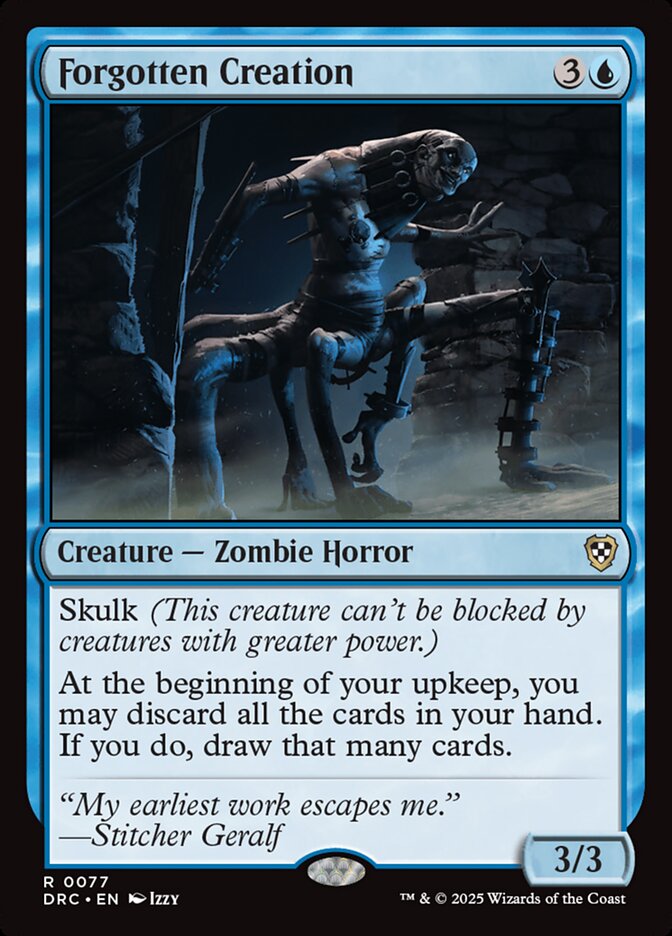 Forgotten Creation front