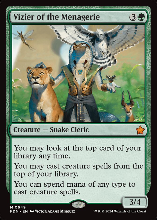 Vizier of the Menagerie front