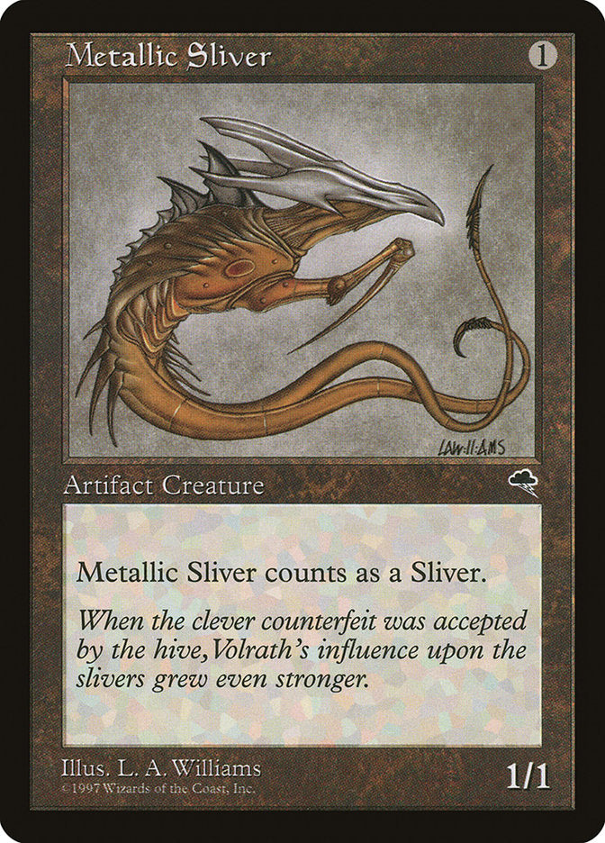 Metallic Sliver front