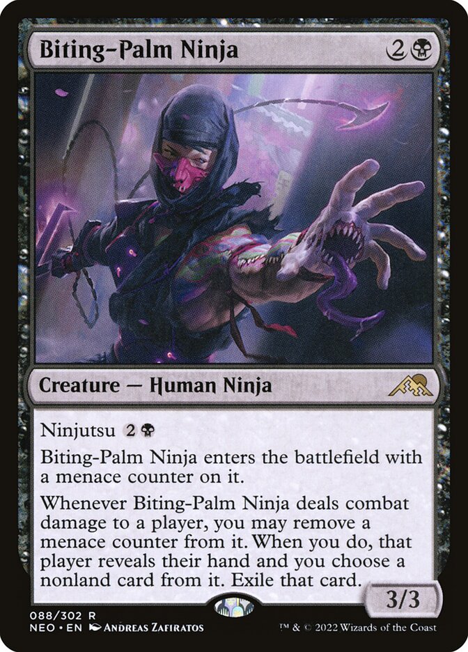 Biting-Palm Ninja front