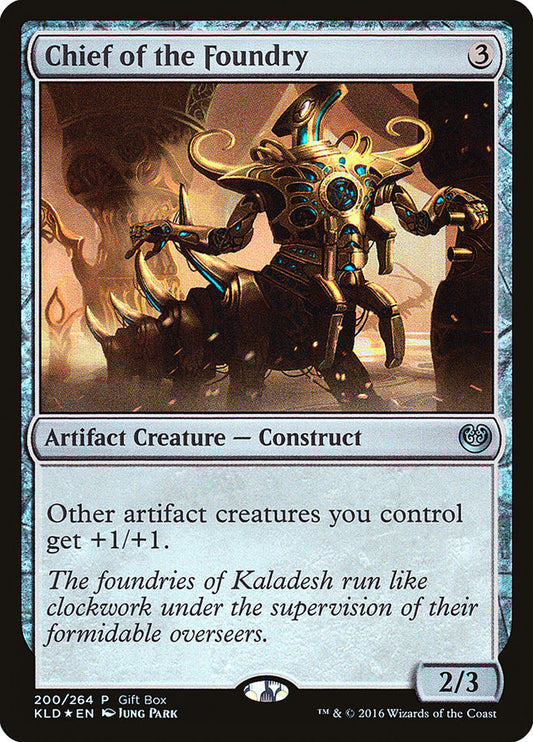 Chief of the Foundry front