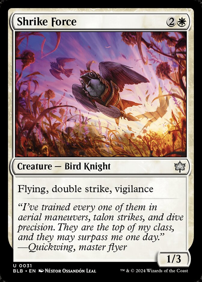 Shrike Force front