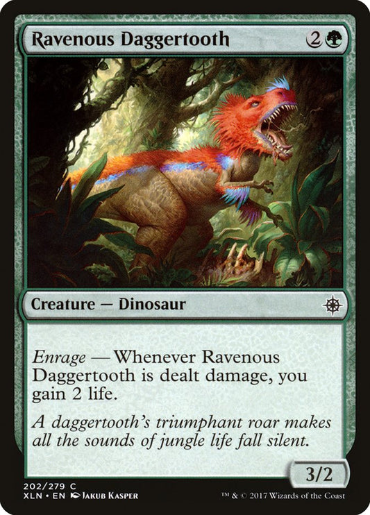 Ravenous Daggertooth front