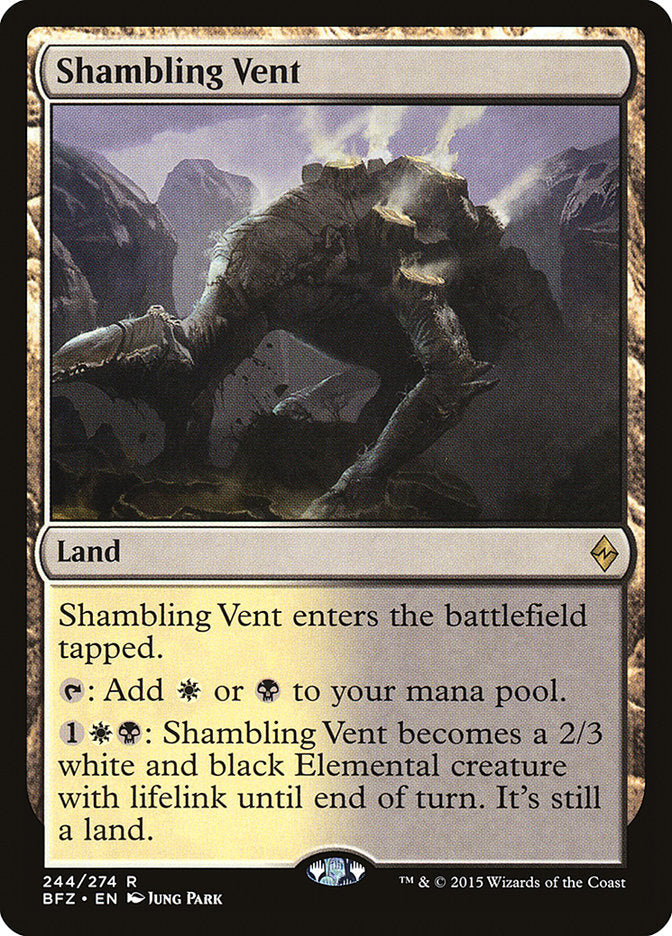 Shambling Vent front