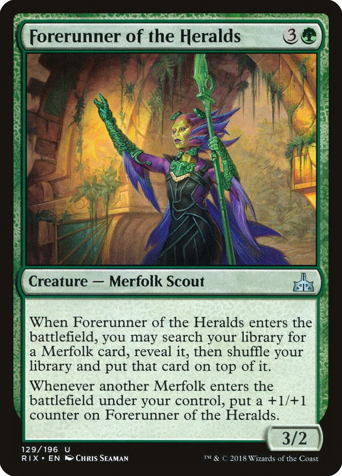 Forerunner of the Heralds front