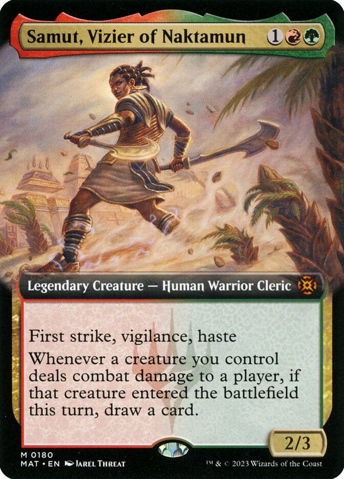 Samut, Vizier of Naktamun front