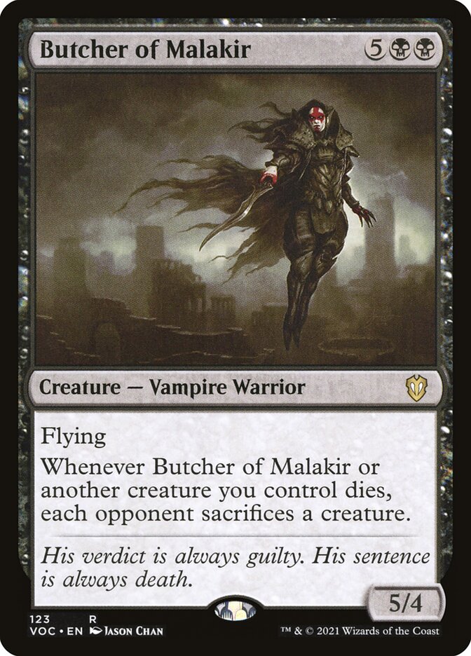 Butcher of Malakir front