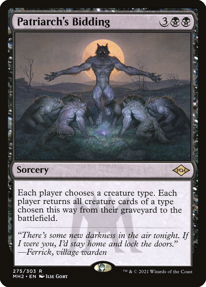 Patriarch's Bidding front