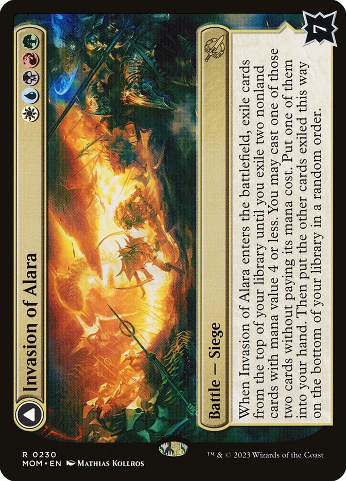 Invasion of Alara // Awaken the Maelstrom front