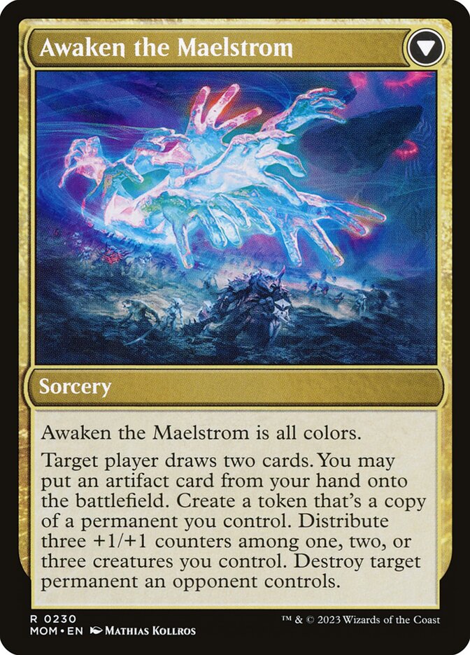 Invasion of Alara // Awaken the Maelstrom back