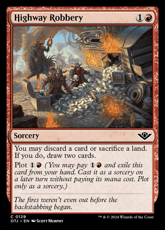 Highway Robbery front