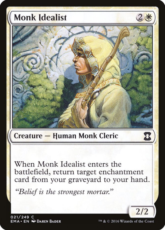 Monk Idealist front