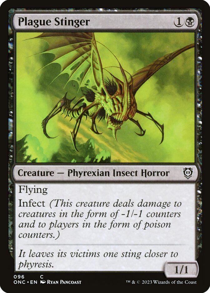 Plague Stinger front