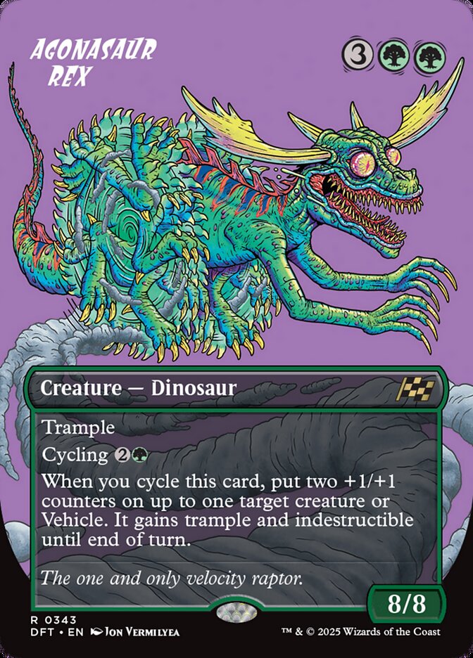Agonasaur Rex front