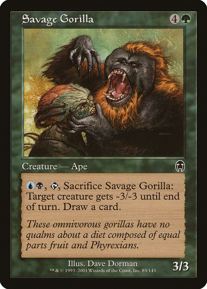 Savage Gorilla front