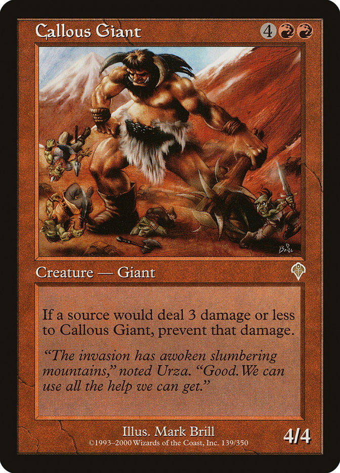 Callous Giant front