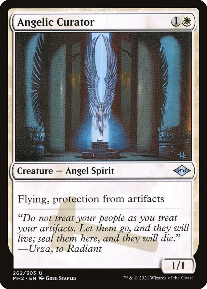 Angelic Curator front
