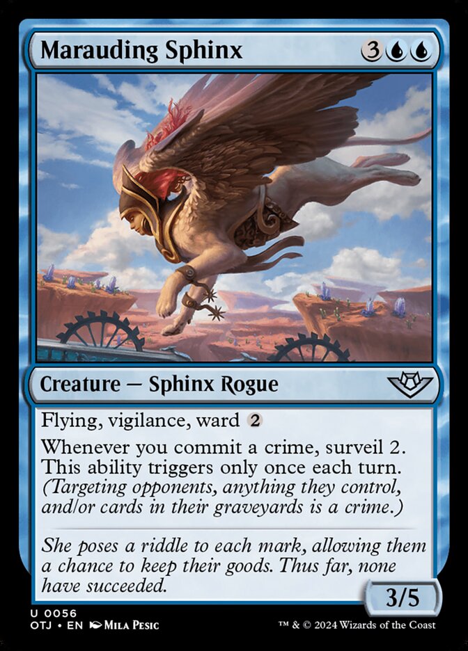 Marauding Sphinx front