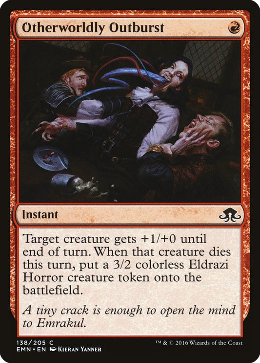 Otherworldly Outburst front