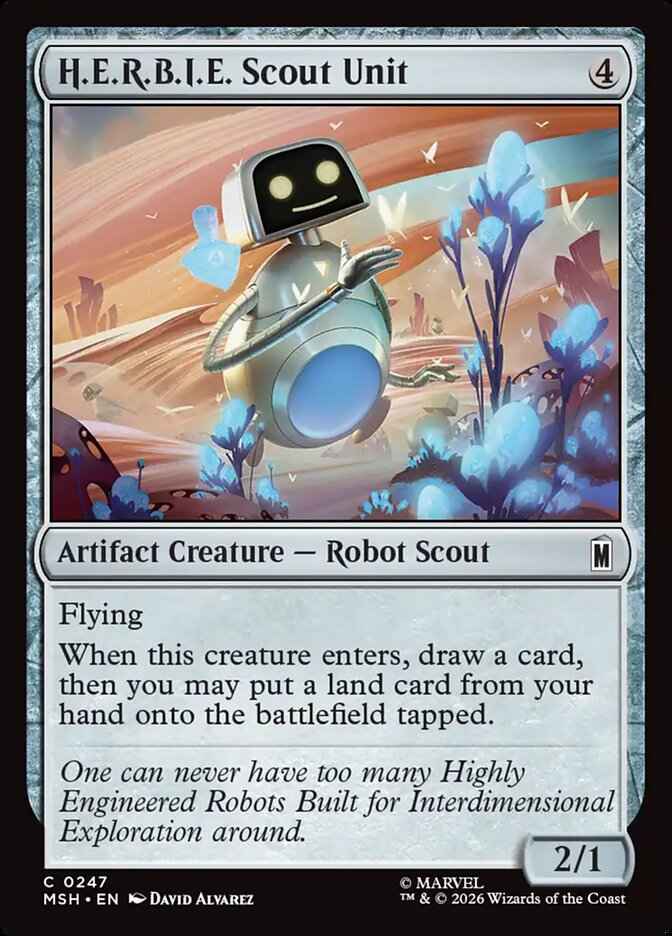 H.E.R.B.I.E. Scout Unit