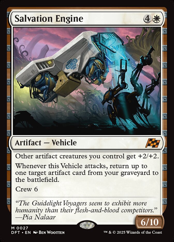 Salvation Engine front