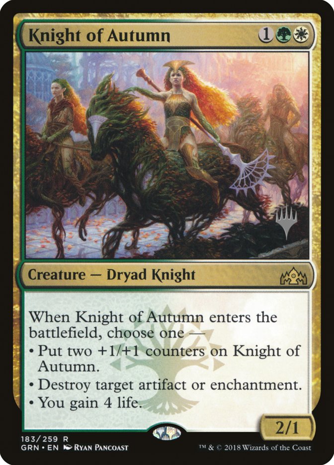 Knight of Autumn front
