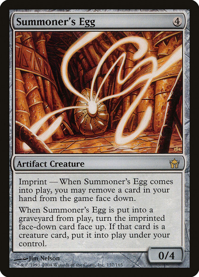 Summoner's Egg front