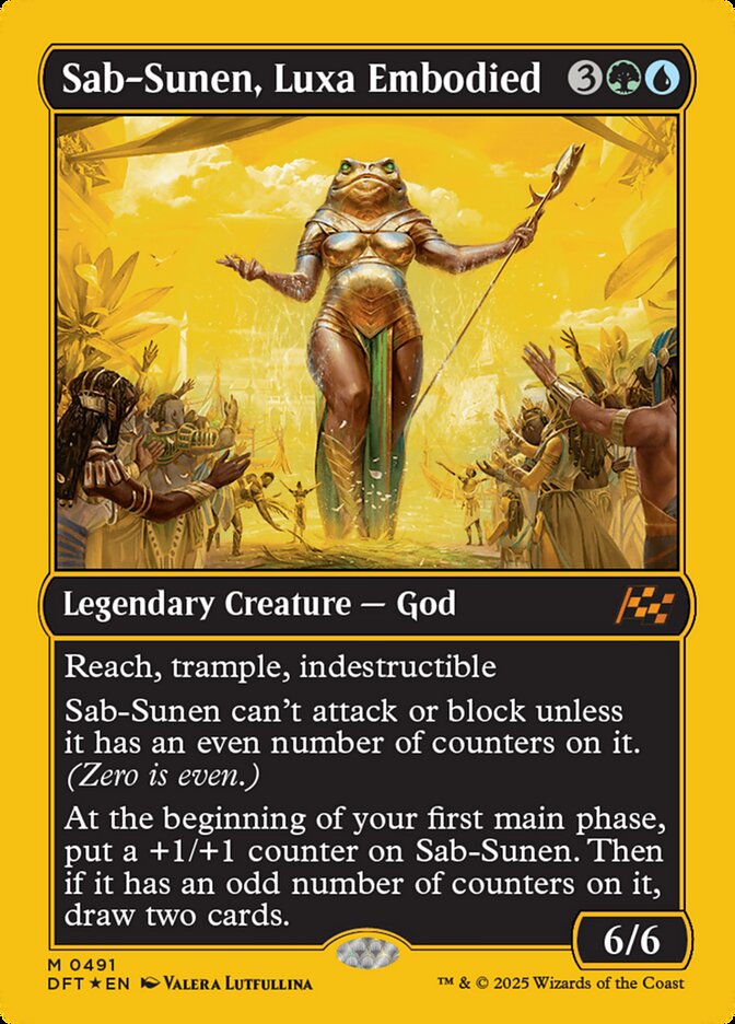 Sab-Sunen, Luxa Embodied front