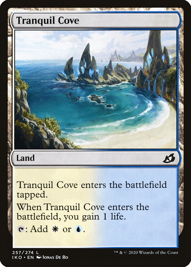 Tranquil Cove front
