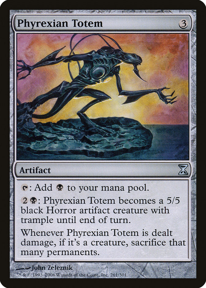Phyrexian Totem front