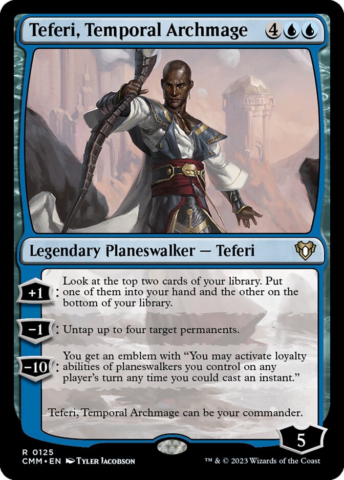 Teferi, Temporal Archmage front