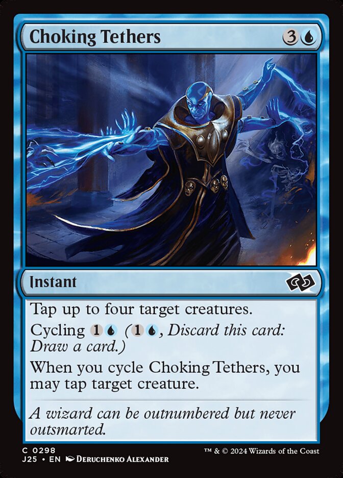 Choking Tethers front