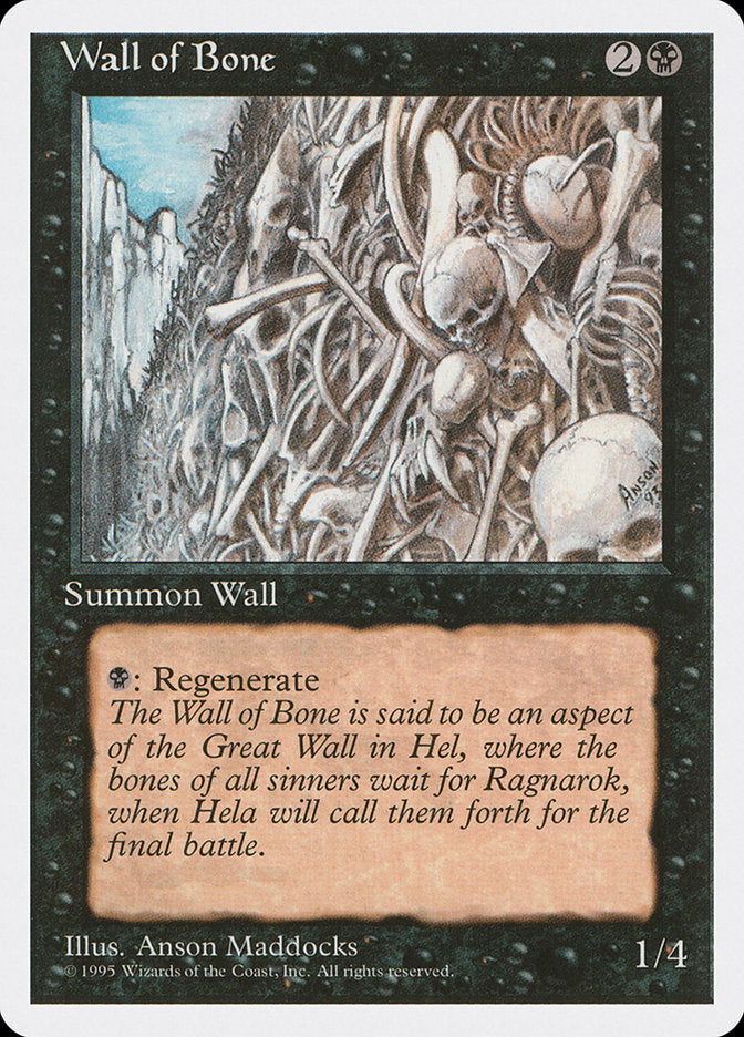 Wall of Bone front
