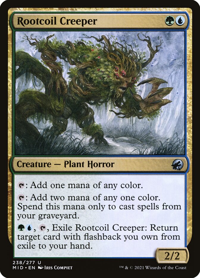 Rootcoil Creeper front