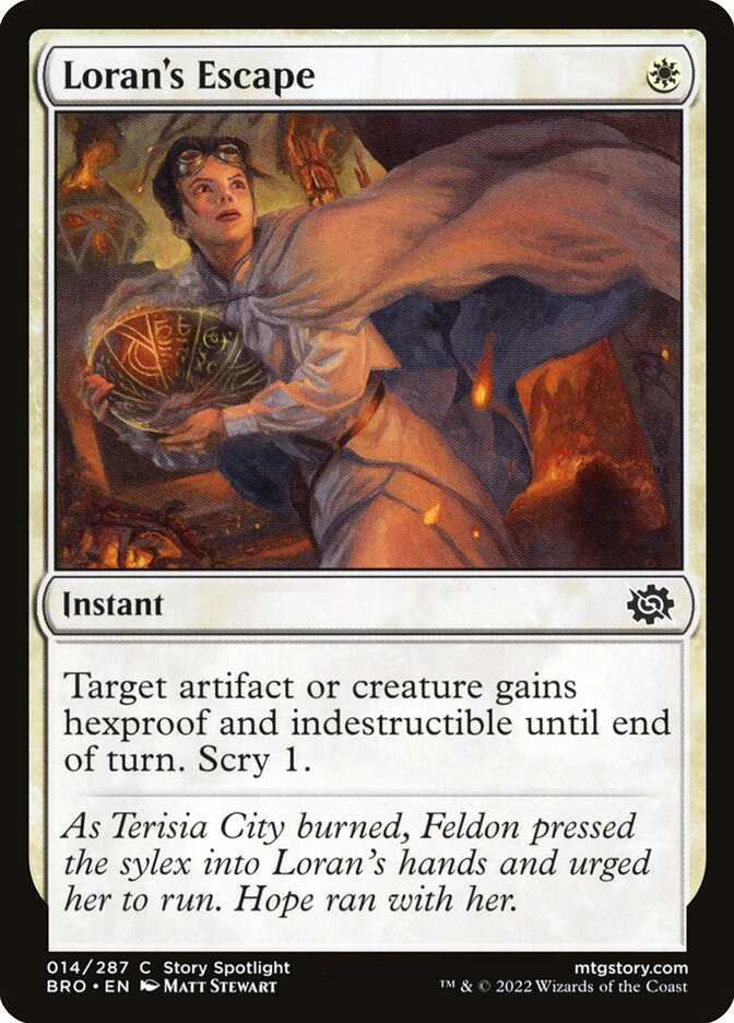 Loran's Escape front