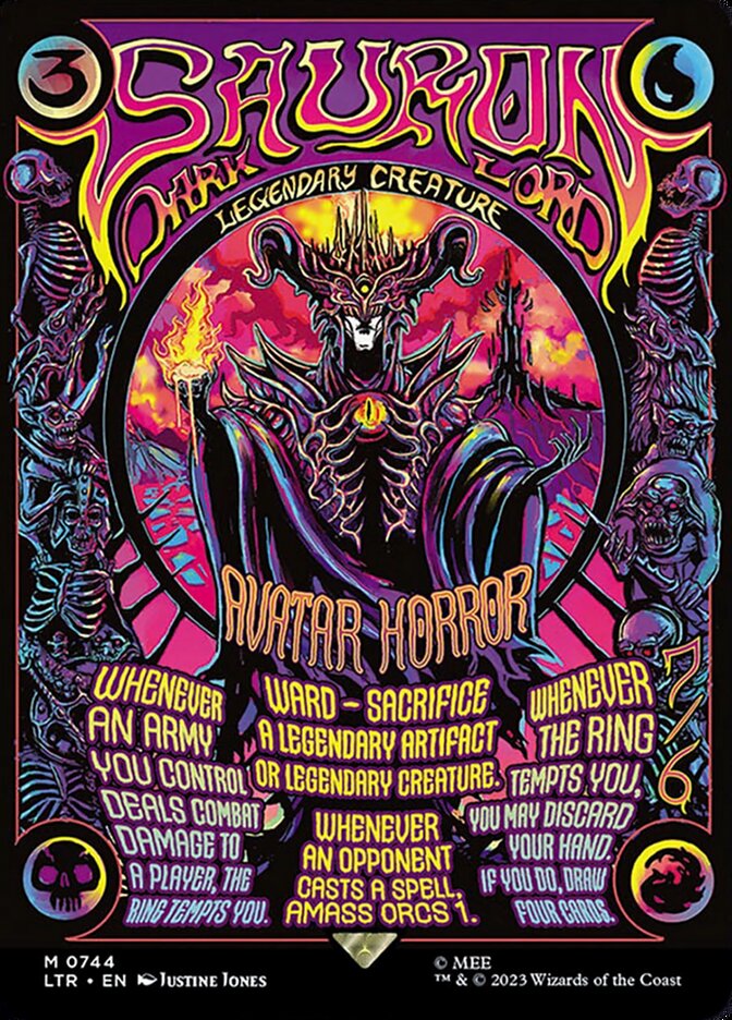 Sauron, the Dark Lord front