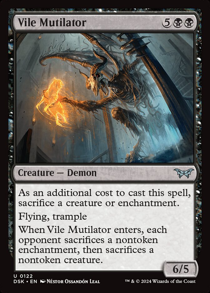 Vile Mutilator front