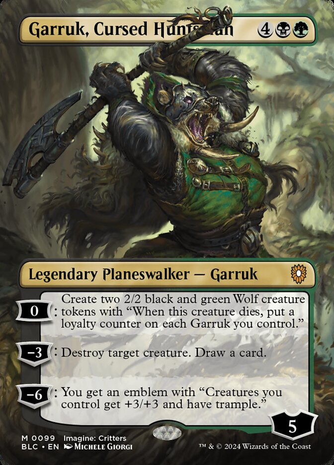 Garruk, Cursed Huntsman front