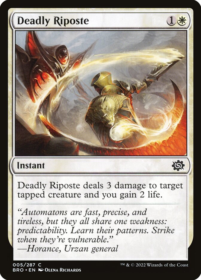 Deadly Riposte front