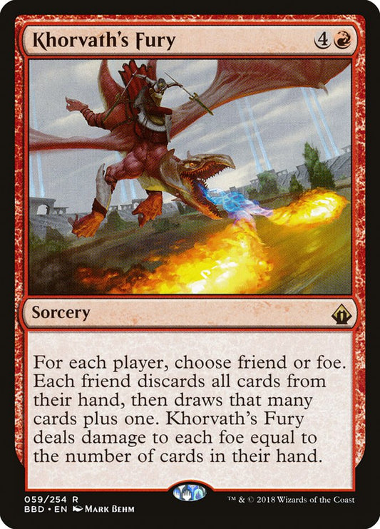 Khorvath's Fury front