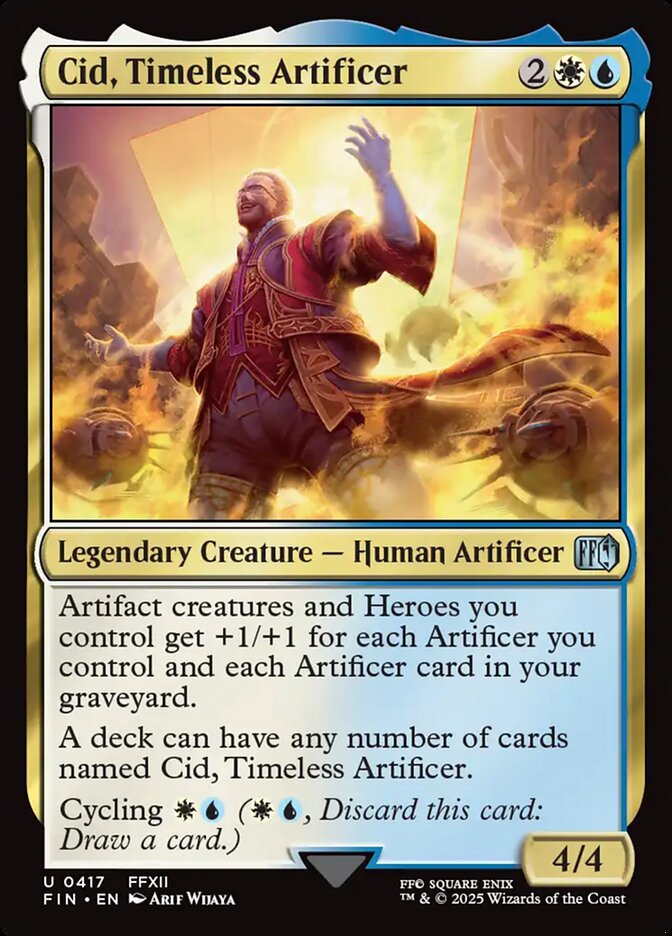 Cid, Timeless Artificer front