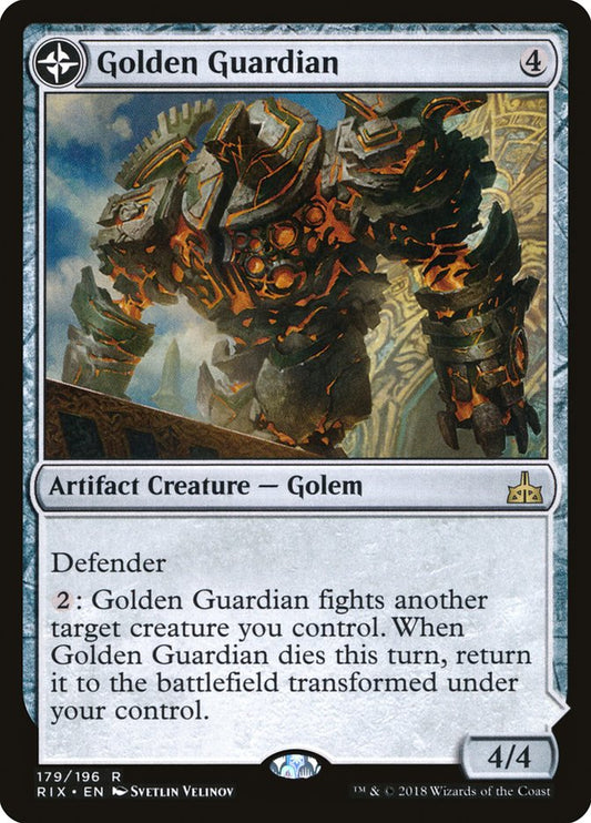 Golden Guardian // Gold-Forge Garrison front